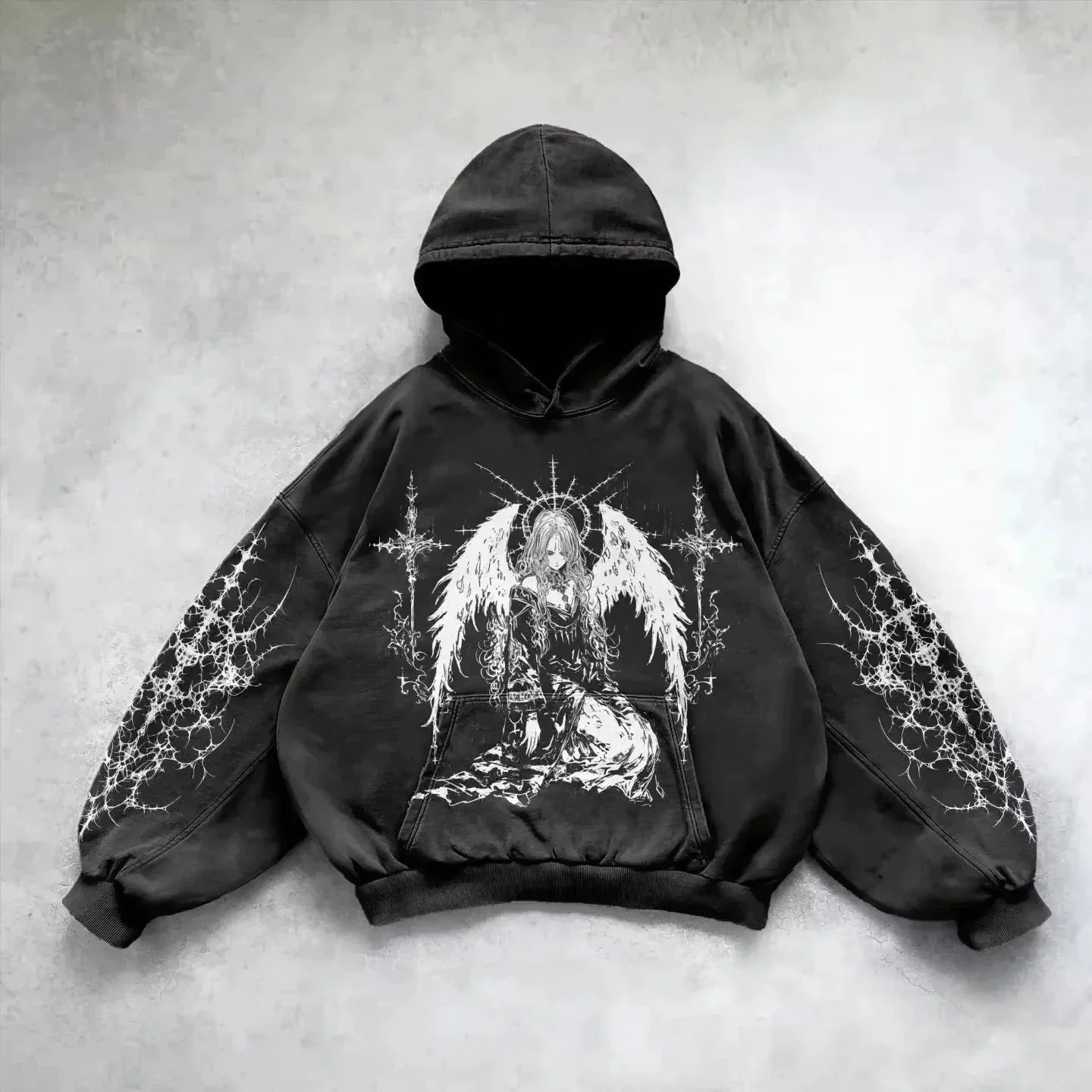 Winter Angel Pullover Hoodie